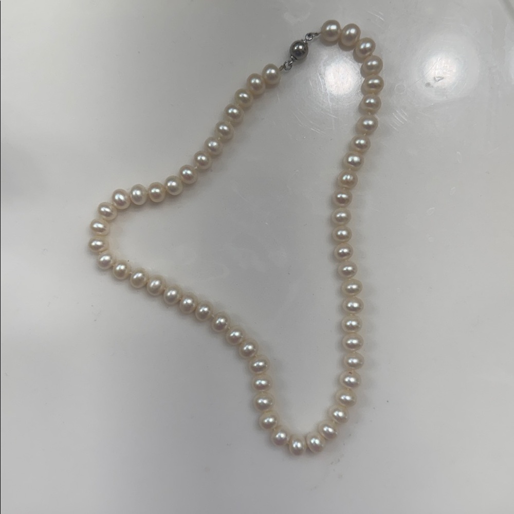 Pearls from Beijing pearl market- Elegant Pearl Necklace